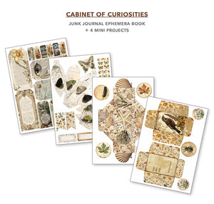 Ciao Bella - Cabinet of Curiosities Junk Journal & Ephemera Book A4 32/Pkg (CBB002)