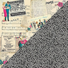 Load image into Gallery viewer, Authentique Party Collection 12x12 Scrapbook Paper Party Six (PAR006)
