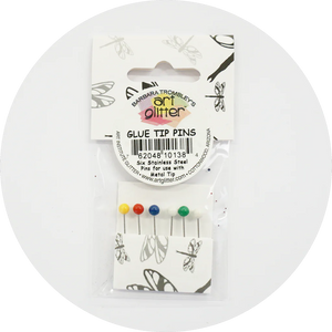 Art Glitter Glue Steel Pins 6 Pack (76204810138)