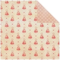 Authentique Precious Collection 12x12 Scrapbook Paper Precious Girl (PRE001)