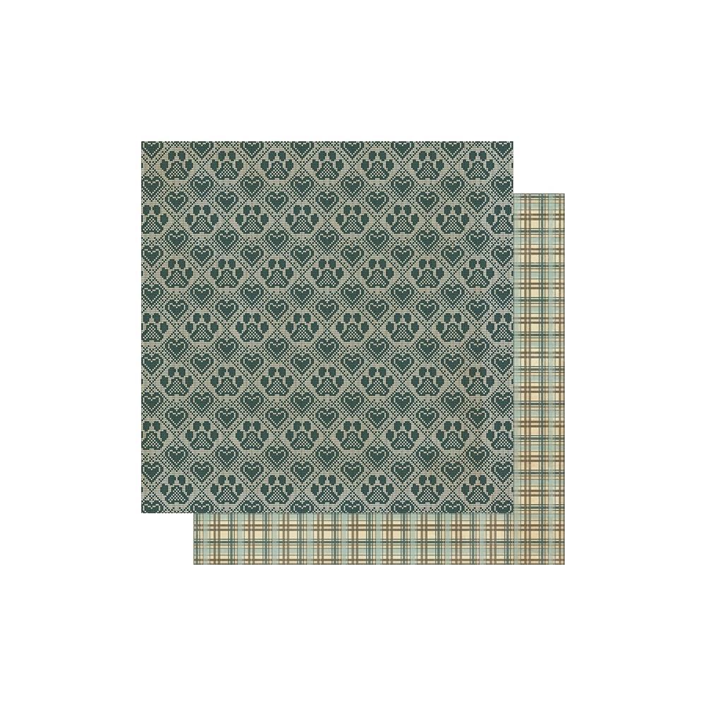 Authentique Paper Purebred Collection 12x12 Scrapbook Paper Purebred Four (PUR004)