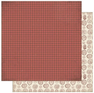 Authentique Paper Rustic Collection 12x12 Scrapbook Paper Rustic Seven (RUS007)