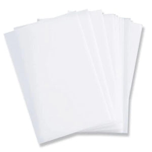 Sizzix Surfacez Shrink Plastic - 8 1/2" x 11" White 10 Pack (664678)