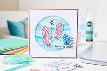 Load image into Gallery viewer, Sizzix Framelits Stamp &amp; Die Set Your My Ocean (666671)
