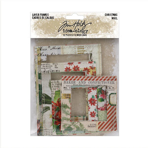 Tim Holtz idea-ology 2023 Christmas Layer Frames (TH94362)