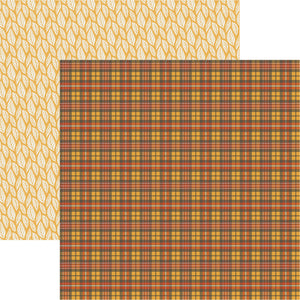 Reminisce Autumn Vibes Collection 12x12 Scrapbook Paper Autumn Vibes (VIB-001)