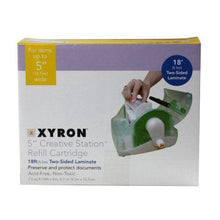 Load image into Gallery viewer, Xyron 5&quot; Creative Station Refill Cartridge Two-Sided Laminate (DL1601-18)
