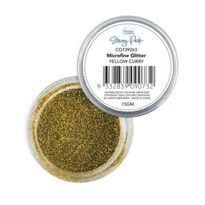 Couture Creations Microfine Glitter Yellow Curry (CO729263)