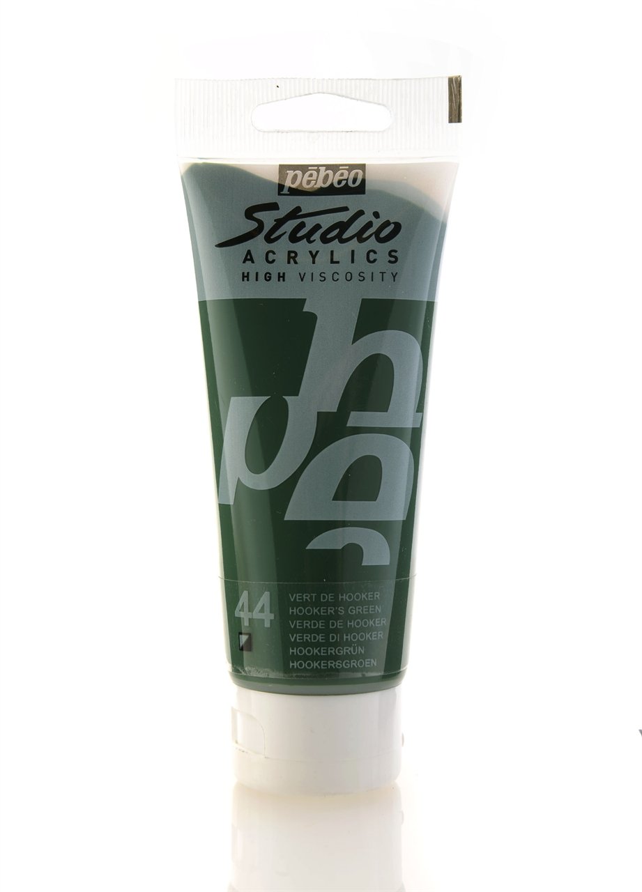 Pebeo Studio Acrylics- Hooker's Green 44 (pebeo44)