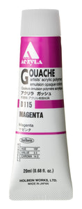 Holbein Acryla Gouache- Magenta (D115)