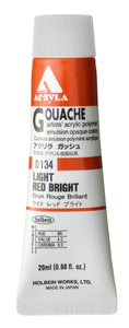 Holbein Acryla Gouache- Light Red Bright (D134)