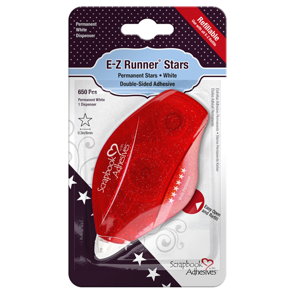 Scrapbook Adhesives E-Z Runner Stars (01239)