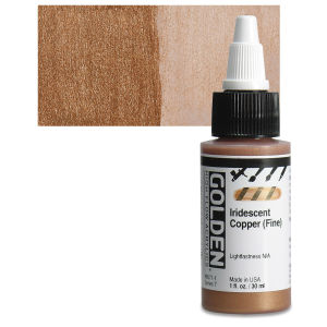 GOLDEN High Flow Acrylics Iridescent Copper (Fine) (8571-1)