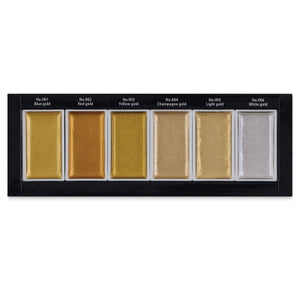 Kuretake Gansai Tambi Starry Colors Watercolor Palette (MC20SC/6V)