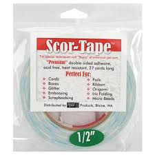 Scor-Tape 1/2" 27 Yard Roll