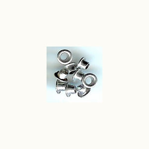 Eyelet Outlet & Brads 1/8" Silver Eyelets