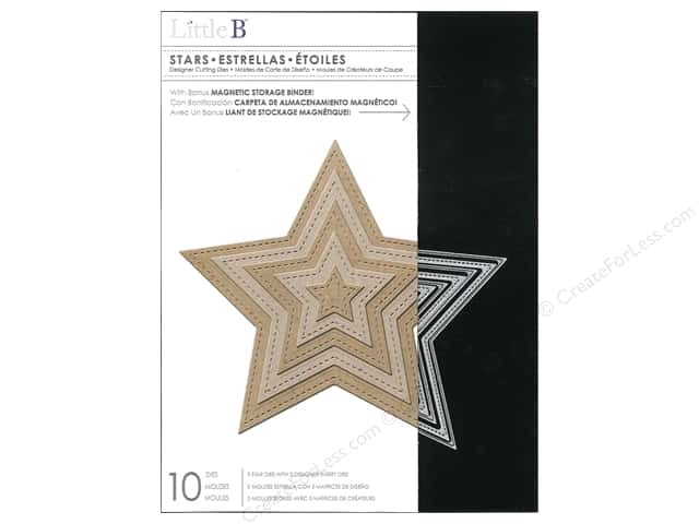 Little B Designer Cutting Dies - Stars (100393)