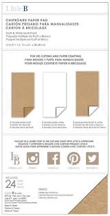 Little B Kraft/White Chipboard Pack (100422)