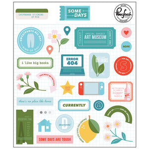 Pinkfresh Studio Some Days Chipboard Stickers (101421)