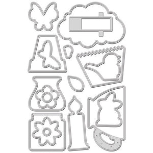 Stampendous Fran's POP Shapes Cutting Dies (DCP1021)