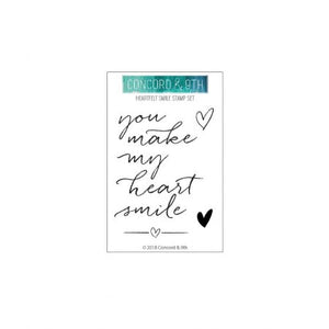 Concord & 9th Stamp Set Heartfelt Smiles Stamp Set (10423)