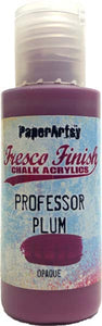 PaperArtsy Fresco Finish Chalk Acrylics Professor Plum Opaque (FF109)