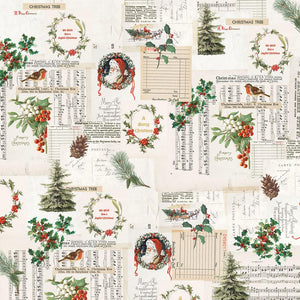 Simple Stories Country Christmas Collection 12x12 Scrapbook Paper Wonderful Life (11304)