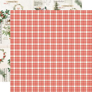 Simple Stories Country Christmas Collection 12x12 Scrapbook Paper Wonderful Life (11304)