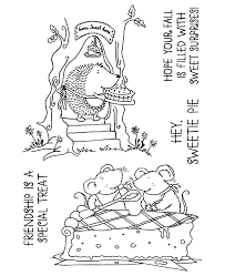 Inky Antics Clear Stamp Set - Pie Critters (11312MC)