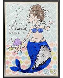 Inky Antics Clear Stamp Sets Mermaid (11489MC)