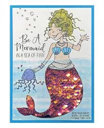 Inky Antics Clear Stamp Sets Mermaid (11489MC)