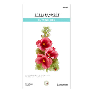 Spellbinders Paper Arts Dies Hollyhocks (S4-1191)