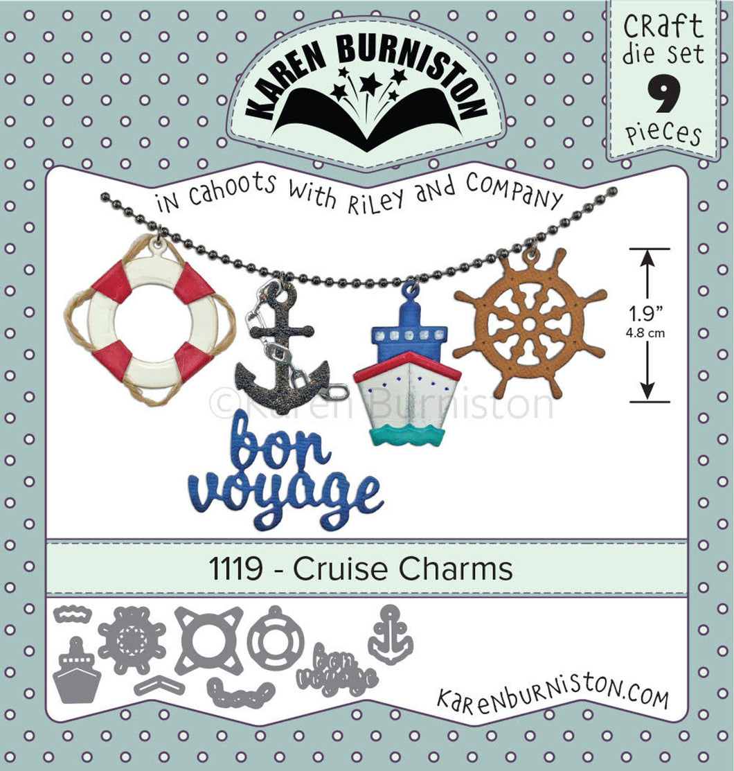 Karen Burniston Dies Cruise Charms (1119)