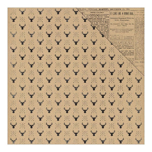 Authentique Tidings Collection 12x12 Scrapbook Paper Tidings Eleven (TID011)