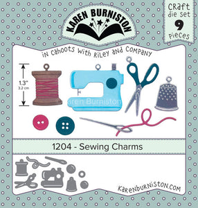 Karen Burniston Dies Sewing Charms (1204)