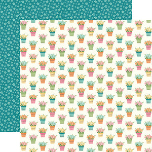 Simple Stories Hip Hop Hooray Collection 12x12 Scrapbook Paper So Sweet (12103)