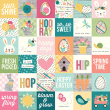 Load image into Gallery viewer, Simple Stories Hip Hop Hooray Collection 12x12 Scrapbook Paper 2x2 Elements (12110)
