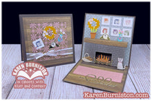 Load image into Gallery viewer, Karen Burniston Dies Fireplace Extras 2 (1212)
