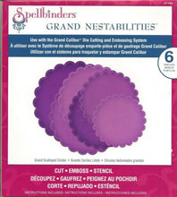 Load image into Gallery viewer, Spellbinders Grand Nestabilities Grand Scalloped Circles (LF-124)
