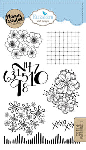 Elizabeth Craft Designs Planner Essentials Stamp Patterns 1 (CS124)