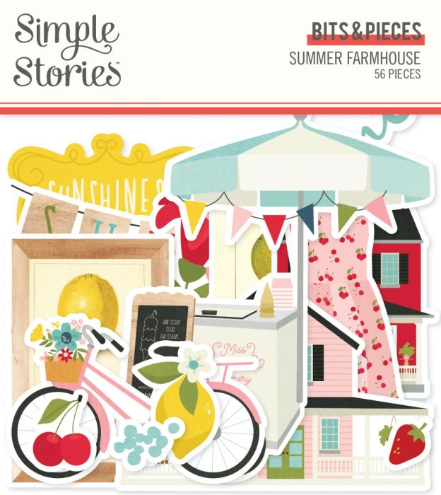 Simple Stories Bits & Pieces - Summer Farmhouse (12616)