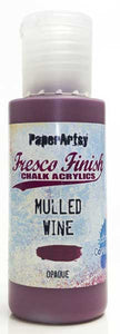 PaperArtsy Fresco Finish Chalk Acrylics Mulled Wine Opaque (FF145)