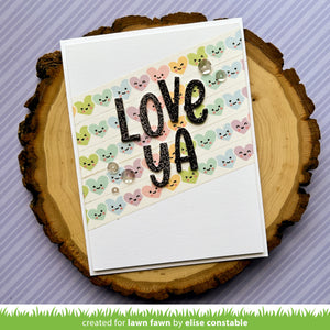 Lawn Fawn Happy Hearts Washi Tape (LF3027)