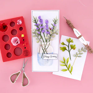 Spellbinders Paper Arts Victory Garden Collection Mason Jar and Lavender Die Set (S6-207)