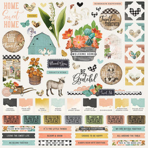 Simple Stories Simple Vintage Farmhouse Garden Collector's Essential Kit (15034)