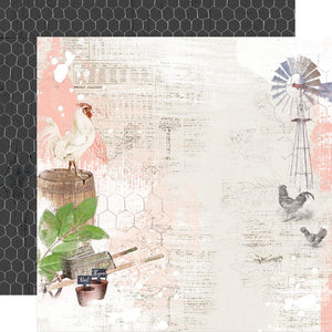 Simple Stories Simple Vintage Farmhouse Garden 12x12 Paper Simple Things (15007)