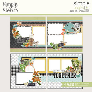 Simple Stories Simple Pages Page Kit Homegrown (15032)