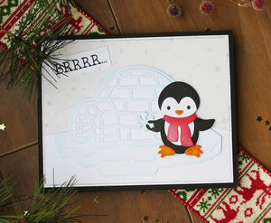 Elizabeth Craft Designs Die Set Penguin (1566)