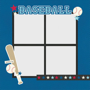 Simple Stories Simple Pages Page Pieces Baseball (15932)