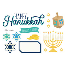 Load image into Gallery viewer, Simple Stories Simple Pages Page Pieces Happy Hanukkah (15949)
